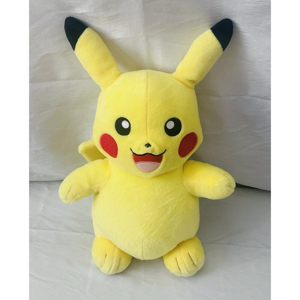 PIKACHU Build A Bear Workshop Pokemon 18" Plush Stuffed Toy Nintendo EUC